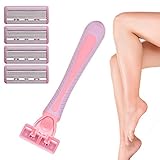 Woman Shaver, Body Hair Razor, Bikini Trimmer Shaver for Women Men, Portable Women's Razor Trimmer Remover Epilator Hair Removal Shaver for Face Leg Armpit Arm Bikini Line Body Waterproof
