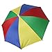Accinouter Head Headband Umbrella Hat, Folding Headwear 26” Elastic Headband Sun Rain Gardening Umbrella Hat Cap for Party, Fishing Campaing (Rainbow, 14.2