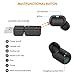Mini Bluetooth Headset Invisible Smallest Earbud Wireless Headphone w/ Magnet USB Charger 6.5H Playtime Car Single Earpiece IPX5 Sweatproof Earphone w/ Mic for iPhone and Andriod Phones (1 piece)