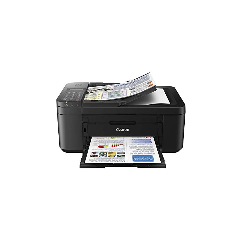 Canon PIXMA TR4527 Wireless Color Photo Printer with Scanner, Copier & Fax, Black - Jai Tech Review