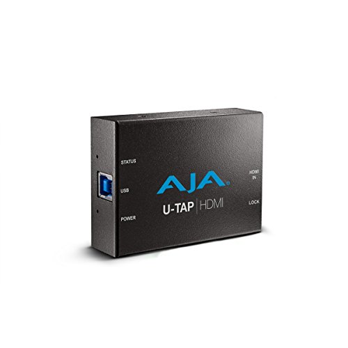 AJA U-TAP HDMI Simple USB 3.0 Powered HDMI Capture