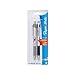 Paper Mate Design Retractable Medium Point Pens, 2 Floral Design Black Ink Pens