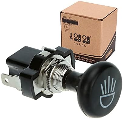 9.99WORLD MALL 10L0L Universal Golf Cart Push Pull Head Light Switch for EZGO Club Car Yamaha Light Botton 9.99WORLD MALL 10L0L Universal Golf Cart Push Pull Head Light Switch for EZGO Club Car Yamaha Light Botton