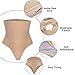 SAYFUT 328 Women Waist Cincher Girdle Tummy Slimmer Sexy Thong Panty Shapewear, XSmall/Small(Waist 22inch25inch), Nude