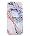 Wastou jhdr iPhone 7 Case- Marble Stone Pattern Series- Soft TPU Creative- Color Stone