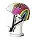 Punisher Skateboards Butterfly Jive Pink Skateboard Helmet with ABS Shell 11-vents Black Liner, Bike Skate BMX Skateboard Helmet