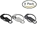 Misfit Flash Clip Clasp By Allrun, 3pcs/6pcs/9pcs Replacement Clip-Clasp for Misfit Flash (No Tracker, Clip Clasp Only) (Pack of 3)