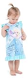 Disney Toddler Girls' Frozen Elsa Nightgown, Frosted Magic, 3T