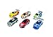 Cans type mini RC car with 4pcs roadblocks,color random，Suitable for the game (40 Hz)