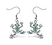 Puzzled Frog Fashionable Earing Jewelry - Animals Collection - Unique Gift and Souvenir - Item #6356