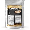 Omega 3-500 Kapseln – Fischöl – Vitamin E – Omega 3 Fettsäuren – Lachsöl Softgel-Kapseln – 18% EPA / 12% DHA – 1 Kapsel á 1000 mg