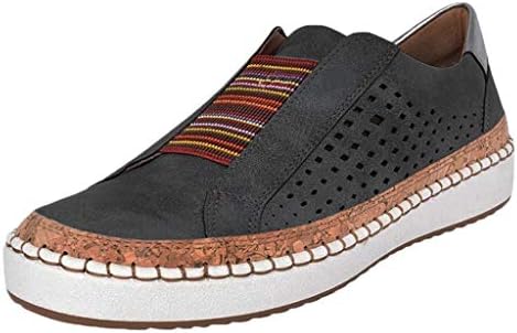 2019 New Slide Hollow-Out Casual Women Sneakers Elastic Slip On Flat Lazy Shoes