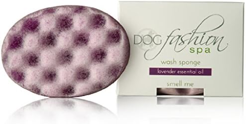 Dog Fashion Spa Bug Repellent Lavender Wash Sponge