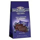 Ghirardelli Dark Chocolate Blueberry Squares 6.3 oz Bag NEW Flavor!