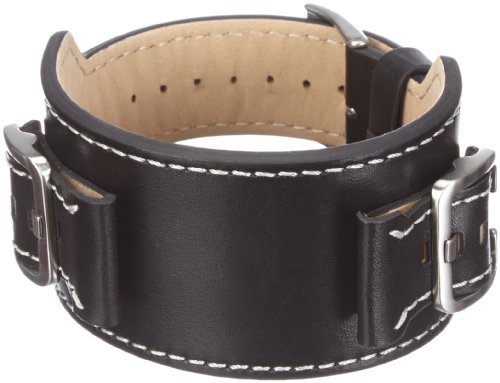 montre homme avec gros bracelet cuir