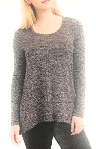 Jones New York Ladies' Long Sleeve Knit Top (S, Black)