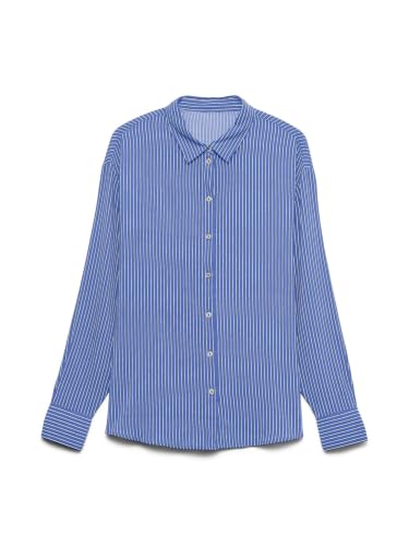 Vmalice LS Shirt WVN Ga Noos, Marlin, XL