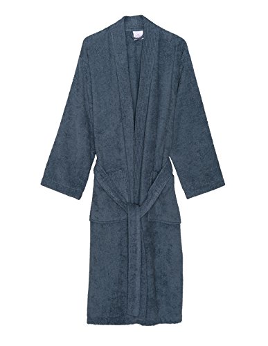 TowelSelections Mens Robe, 100% Cotton Terry Cloth Bathrobe, Spa Bath Robes for Men