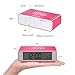 Flip alarm clock,Ddida Travel Alarm Clock, Kids Alarm Clock with Snooze and Touch Sensor Nightlight