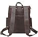 Texbo Vintage Real Cowhide Leather 15.6 Inch Laptop Backpack Travel Bag School Shoulder Bag