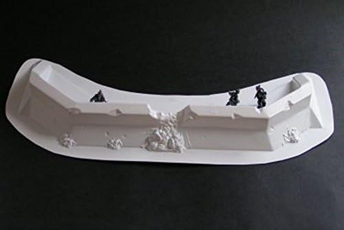 Amera Plastic Mouldings Z217 Fortified Barricade Battle Damage, wargame terrain