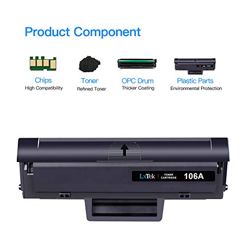 LxTek-106A-Compatible-Reemplazo-para-HP-106A-W1106A-Cartuchos-de-toner-para-HP-Laser-107a-107r-107w-MFP-135a-135r-135w-135wg-137fnw-137fwg-1-Negro-con-Chip