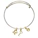 48 Pieces Expandable Bangle Bracelets Blank Bangle Adjustable Wire Blank Bracelets for Jewelry Making, Gold, Silvery, White K and Rose Gold