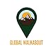 Global Walkabout Scratch Off Map – Deluxe Travel Size World Map Poster – Countries and Facts – Travel Gift
