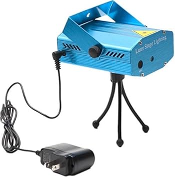 Starvin Premium 6 in 1 Multi Pattern Laser Mini Disco Light Projector Stage Lighting for Party & Diwali || Make in India || K-33