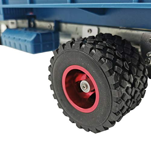 Dasing DIY Doppel Reifen Metall Rad KIT für Wpl B14 B24 Q62 Q63 1/16 LKW 4WD Rc Auto Teile (Schwarz) – Bild 7