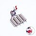 Wwman Spare Part Kit for Udi U845 U845 WiFi FPV Rc Quadcopter Drone 2pcs black white wire motor + 2pcs red blue wire motor space parts