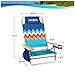 Beach Chairs Lightweight (2-Pack) Backpack Camping Chair Folding 5-Position Layflat Portable Arm Chairs with Towel Bar, Supports 250 LBSthumb 4