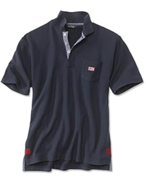 Men's American-flag Polo