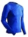 ColdPruf Men's Authentic Dual Layer Long Sleeve Crew Neck Base Layer Top, Navy, Medium