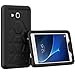 Poetic Turtle Skin Heavy Duty Protection Silicone Case with Sound-Amplification Feature for Samsung Galaxy Tab A 7.0 (2016) - Black