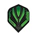 Winmau Rhino Long Life Standard Extra Thick Dart Flights (3 Sets of 3 - 9 Flights) (Green Helmet)
