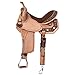 Silver Royal High Noon Barrel Saddle w/ Black Hair Overlaythumb 1
