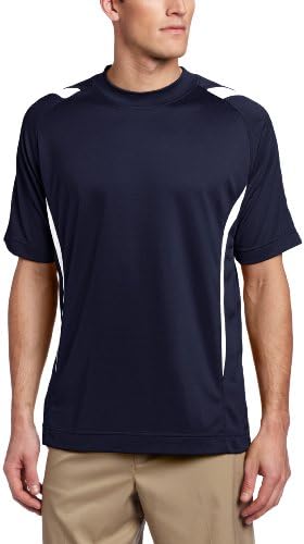 Pro Celebrity Men's Pegasus Crew Shirt, Navy/White, X-Large