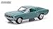 1968 FORD MUSTANG GT (Tahoe Turquoise) * GL Muscle Series 12 * Greenlight Collectibles 1:64 Scale 2015 Die-Cast Vehicle & Trading Card