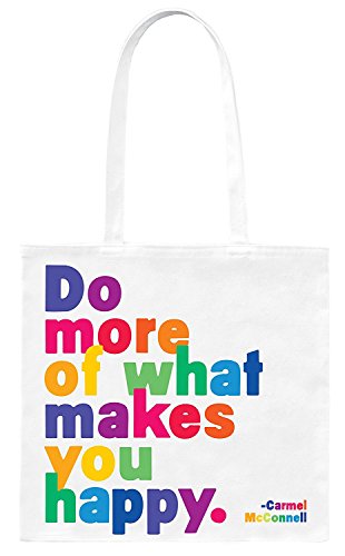 Quotable Cards Tote Bag Do More Of Ea 1 Ea