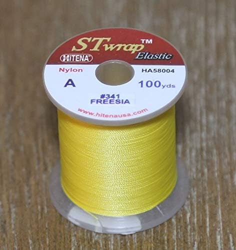 Hitena STWRAP Rod Wrapping Thread - Nylon Winding Thread. Wraps Super Easy. Sits Perfect Flat. Consistent Tension. Less Fuzzy. Most Acclaimed by Professional Builders