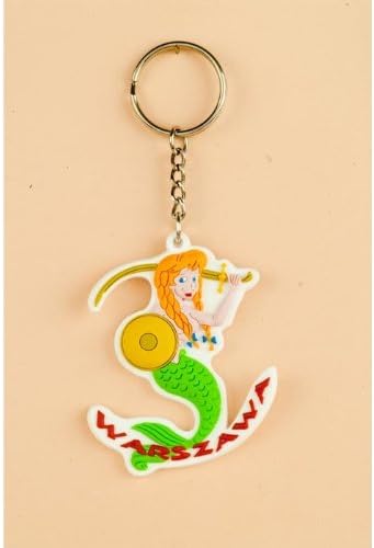 Flexible Keychain - Warsaw, Mermaid