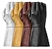 Tough Gloves Enforcer Unlined Leather Gauntlet, TD650HP Black Size 8