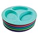 Silicone baby & toddler divided plate. Safe for Oven, Microwave, Dishwasher, Freezer and Boil SAFE! Purple