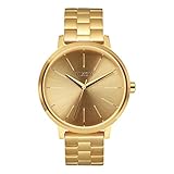 Nixon A099502 Kensington Gold Dial Steel Bracelet Women Watch NEW