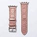 The ONE 38 Compatible Apple Watch Straps 38mm (fit for 40mm), Luxury Fashion PU Leather Classic Wrist Bands for Women and Men, Replacement for 38/40MM Apple Watch Series 4 3 2 1 (Rose Gold)