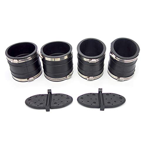 koxuyim #807166A1 New Exhaust Bellows, 1998 &Up Exhaust Y-Pipe Kit Hose Bellow Contain 32-14358T 32-44348T For Mercruiser - Thumbnail 4