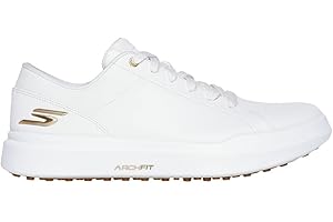 Skechers Go Golf Women's Drive 6 Arch Leather Relaxed Fit Waterproof Golf Shoe Sneaker