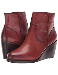 FRYE - Botas cortas de moda para mujer, diseño de cuña de Emma
