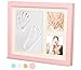 Timeless Newborn Baby Hand and Footprint Kit and Frame – Adorable Baby Keepsake Gift for New Moms, Dads, and Grandparents – Unique Baby Shower Gifts – Perfect for Baby Boy and Girl Room Decor by Ninos